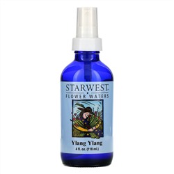 Starwest Botanicals, Цветочные воды, иланг-иланг, 4 жидк. унц. (118 мл)