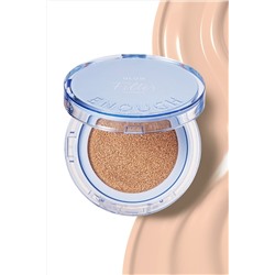 Enough Тональный кушон для лица с эффектом сияющего фильтра №13 / Glow Filter Cushion SPF 50+ PA++++, светло-бежевый, 12 г + запаска 12 г KRISTALLER, 1110950