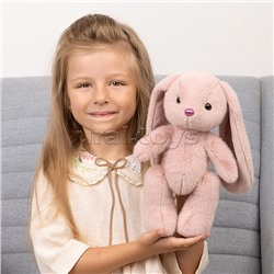 Зайка Розовый, 20 см, в коробке