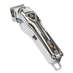 Dewal Машинка для стрижки Action, аккум\сет, 5500об\мин, 45 мм, серебристый 17505