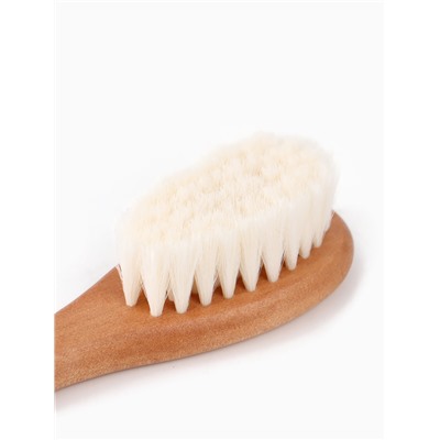 Расческа детская, деревянная с натуральной щетиной, в коробке, M&B