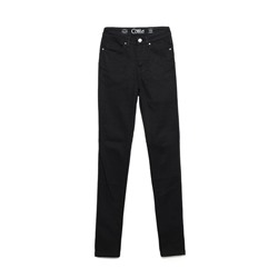 Skinny CONTE CON-149 Моделирующие джинсы skinny push-up Premium Stay Black с высокой посадкой