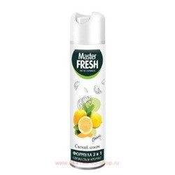 MASTER FRESH Освежитель воздуха Classic Свежий лимон 300 мл