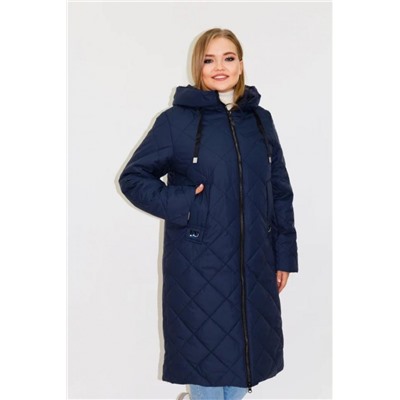 Демисезонная женская куртка осень-весна-еврозима 2810 (Синий)