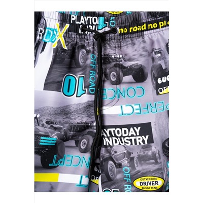 Шорты текстильные плавательные для мальчиков, средней длины PLAYTODAY, 1241084