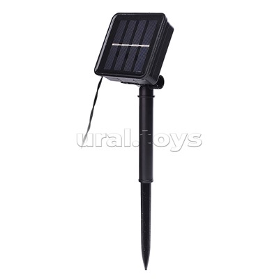 Электрогирлянда 3м, 20 ламп Цветочки, цветная