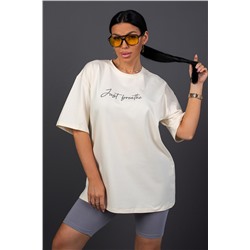 Костюм с велосипедками КЖ009 молочно-серый НАТАЛИ, 1182895