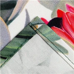 Полотенце «Этель» Flowers, 40×73 см, 100% хлопок, саржа 190 г/м²