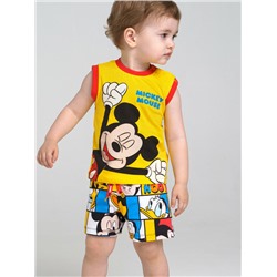 Комплект детский трикотажный для мальчиков: майка, шорты