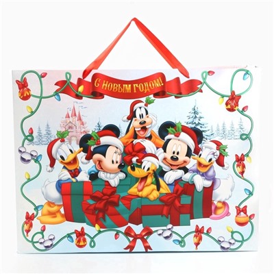 Пакет ламинированный «С Новым Годом», 61×46×20 см