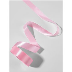 Лента атласная, 25 мм, 33±2 м, светло-розовая №067