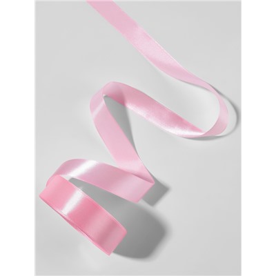 Лента атласная, 25 мм, 33±2 м, светло-розовая №067