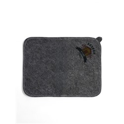 Коврик - сидушка для бани с вышивкой «Хозяин Бани», 47×38 см