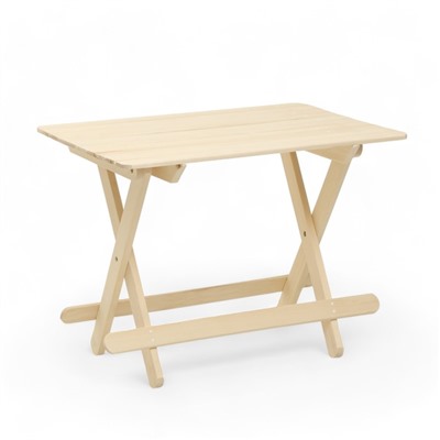 Стол деревянный, 100×70×75 см, складной