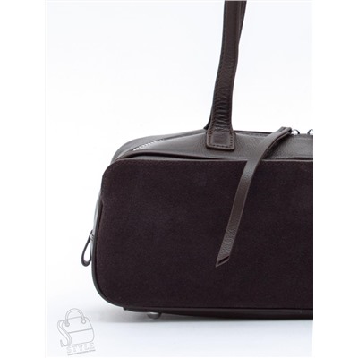 Сумка женская кожаная 6658-1VG coffee Vitelli Grassi в Новосибирске