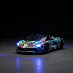 Машина "Спорт Кар 3" р/у, 27 MHz, в коробке