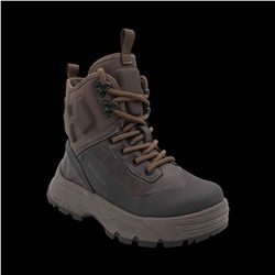 Ботинки на меху ХМ1131-3-2 коричневые