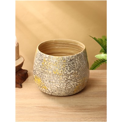 Ваза, 20×20×15 см, бамбук