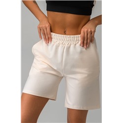 Женские шорты из футера двухнитки Happyfox