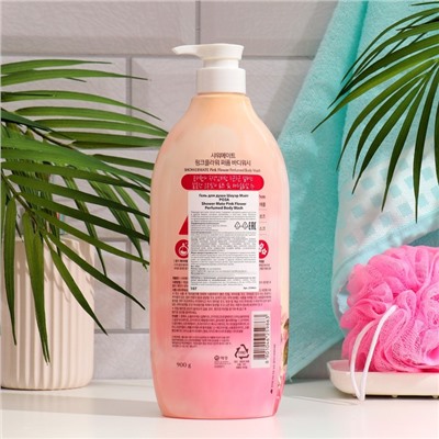 Гель для душа Shower Mate с розой, 900 мл