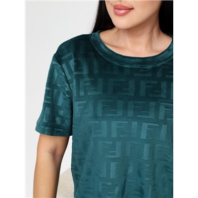 Феличита-Жаккард - костюм изумруд