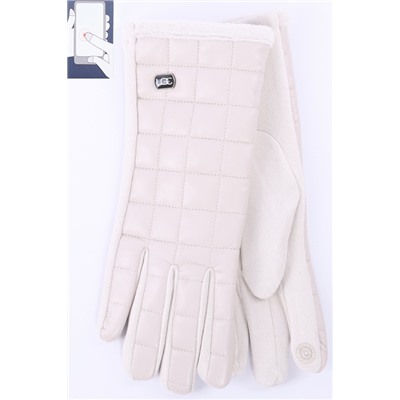 Перчатки жен. LuMeiJia F-2 иск.кожа/сенсор