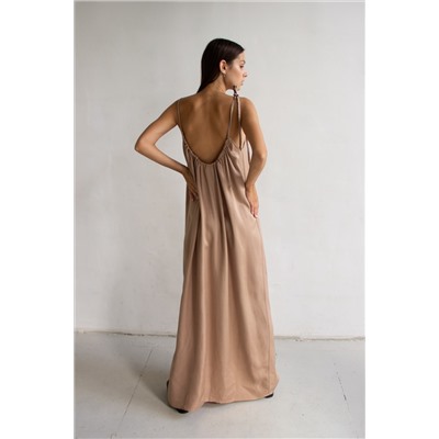 Сарафан длинный  TROPIC025/01/Бежевый