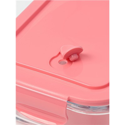 Контейнер Доляна Cook and Freeze, 650 мл, 17.5×13×6 см, с крышкой, жаропрочное стекло, МИКС