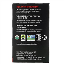 Choice Organic Teas, Herbal Tea, Organic Rooibos, Caffeine-Free, 16 Tea Bags, 1.12 oz (32 g)