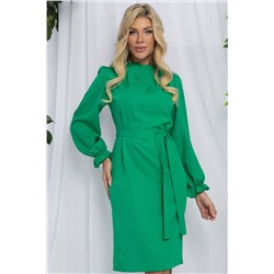 Платье Яркий акцент (зеленое) П12961-36М