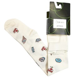 С315 Колготки для девочки рис.2720 (сладости)