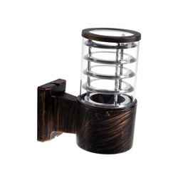 Светильник настенный Luazon Lighting 1хE27, 60 Вт «Модерн», пластик, вверх, бронза