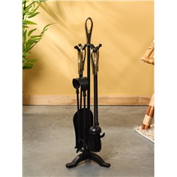 Каминный набор, 63 см, сталь, алюминий