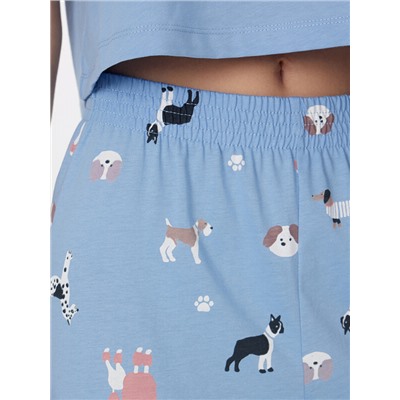 КОМПЛЕКТ ЖЕНСКИЙ (ФУТБОЛКА, БРИДЖИ) 592444