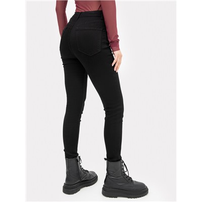 БРЮКИ ЖЕНСКИЕ ДЖИНСОВЫЕ 2024-DTW801-1