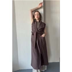 Жилет  LAMB079/01/Кофейный