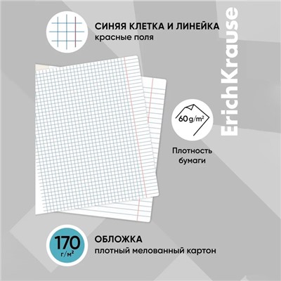 Набор предметных тетрадей 36 листов, ErichKrause Timeline, 12 шт.
