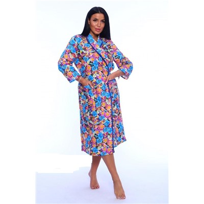 Халат запашной, фланель