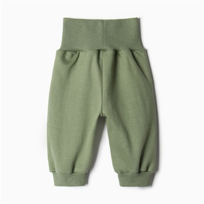 Штаны детские MINAKU, рост 74-80 см, хаки