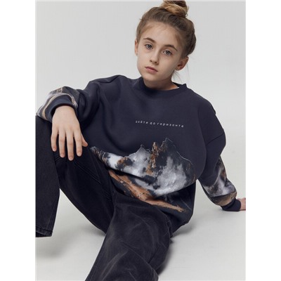 СВИТШОТ ДЛЯ ДЕВОЧЕК 127897/1