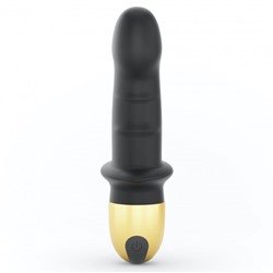 Черный вибратор Mini Lover Black 2.0 - 16,5 см.