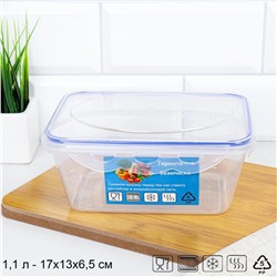 Контейнер Стандарт прямоугольный 1000 мл / 90383 /уп 18/108/ ДОП СКИДКА НА КОРОБ 3%