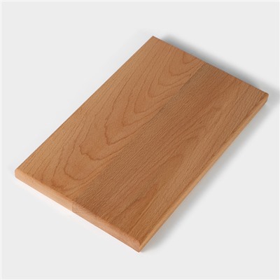 Доска разделочная Adelica «Профессиональная», 40×25×2.5 см, дерево бук