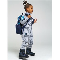 Комбинезон из футера с начесом для мальчика