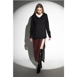 Лонгслив с V- образным вырезом НАТАЛИ, 1211648