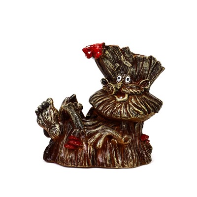 Садовая фигура из полистоуна «Лесовичок», 13×19×20 см