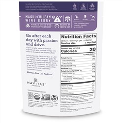 Navitas Organics, Органический порошок маки, тарт, 85 г (3 унции)
