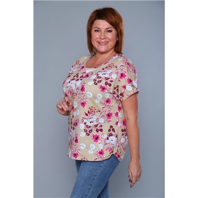 Футболка "Медуница" (Бежевый)