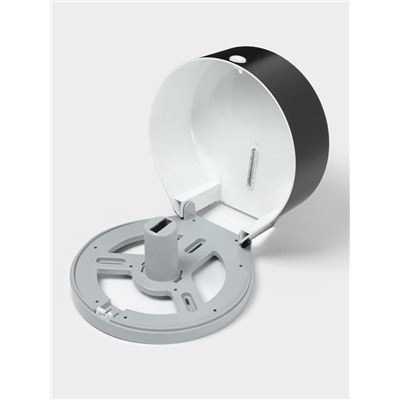 Диспенсер для туалетной бумаги SAVANNA, пластик, чёрный, втулка 4 см