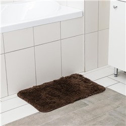 Коврик для ванной Доляна «Мягкий» 40×60 см, длина ворса 1.5 см, цвет МИКС